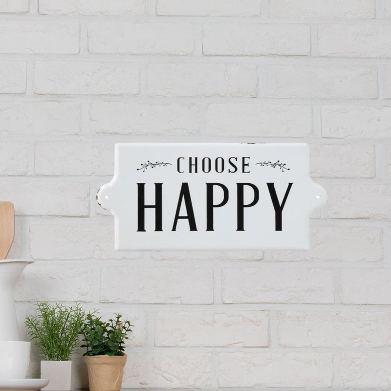 Mtl Wall Decor Choose Happy
