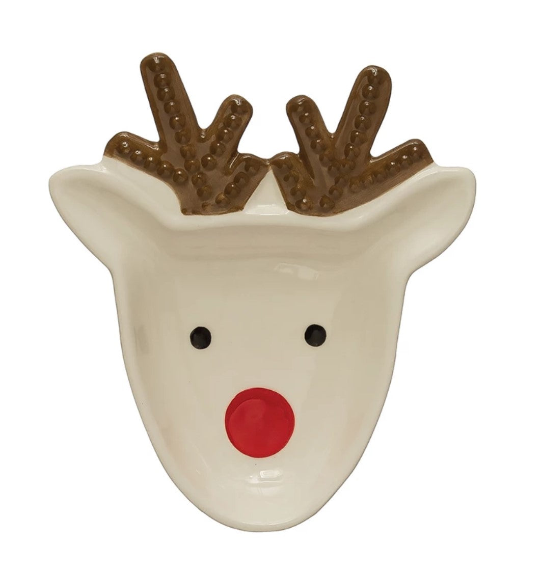 Ceramic Reindeer Dish