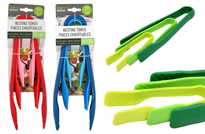 Ideal Home Nesting Tongs 24