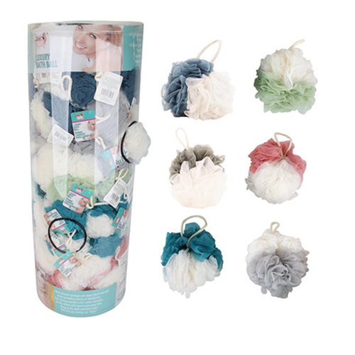 Ideal Bath Shower Ball Display Asst Clrs-whole