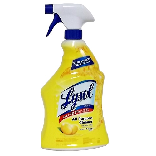 Lysol Professional Lemon Breeze Advanced Deep Clean All Purpose Cleaner, 32 Ounce Trigger Spray Bottle