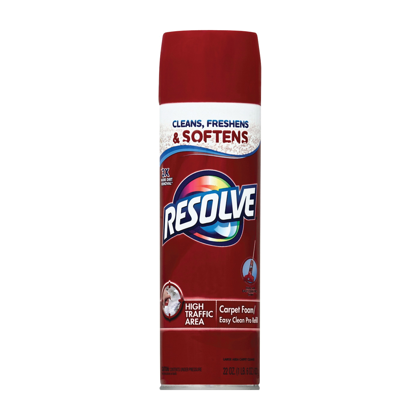 Resolve Carpet Foam Cleaner, High Traffic Area - 22 Oz