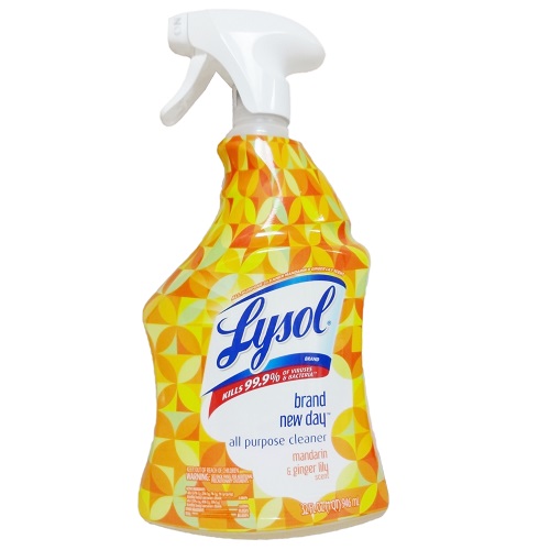 Lysol All Purpose Cleaner Spray, Mandarin & Ginger Lily, 32 Oz, Day