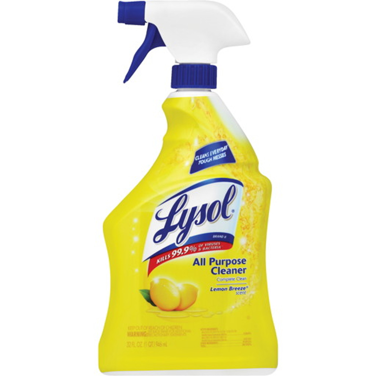 Lysol 4-in-1 All Purpose Cleaner, 32 Oz., Lemon Scent
