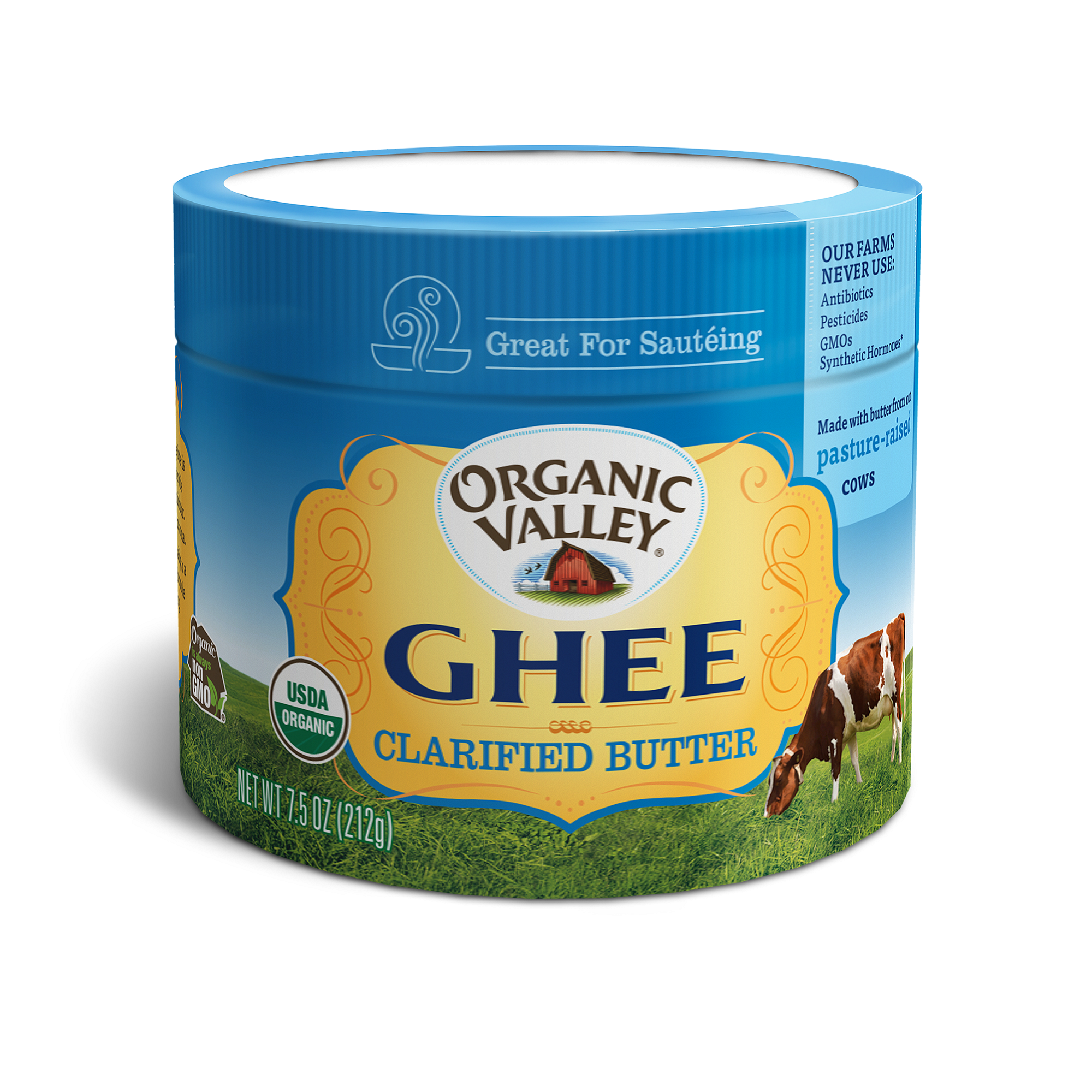 Organic Valley Purity Farms Ghee - Clarified Butter - Case Of 12 - 7.5 Oz