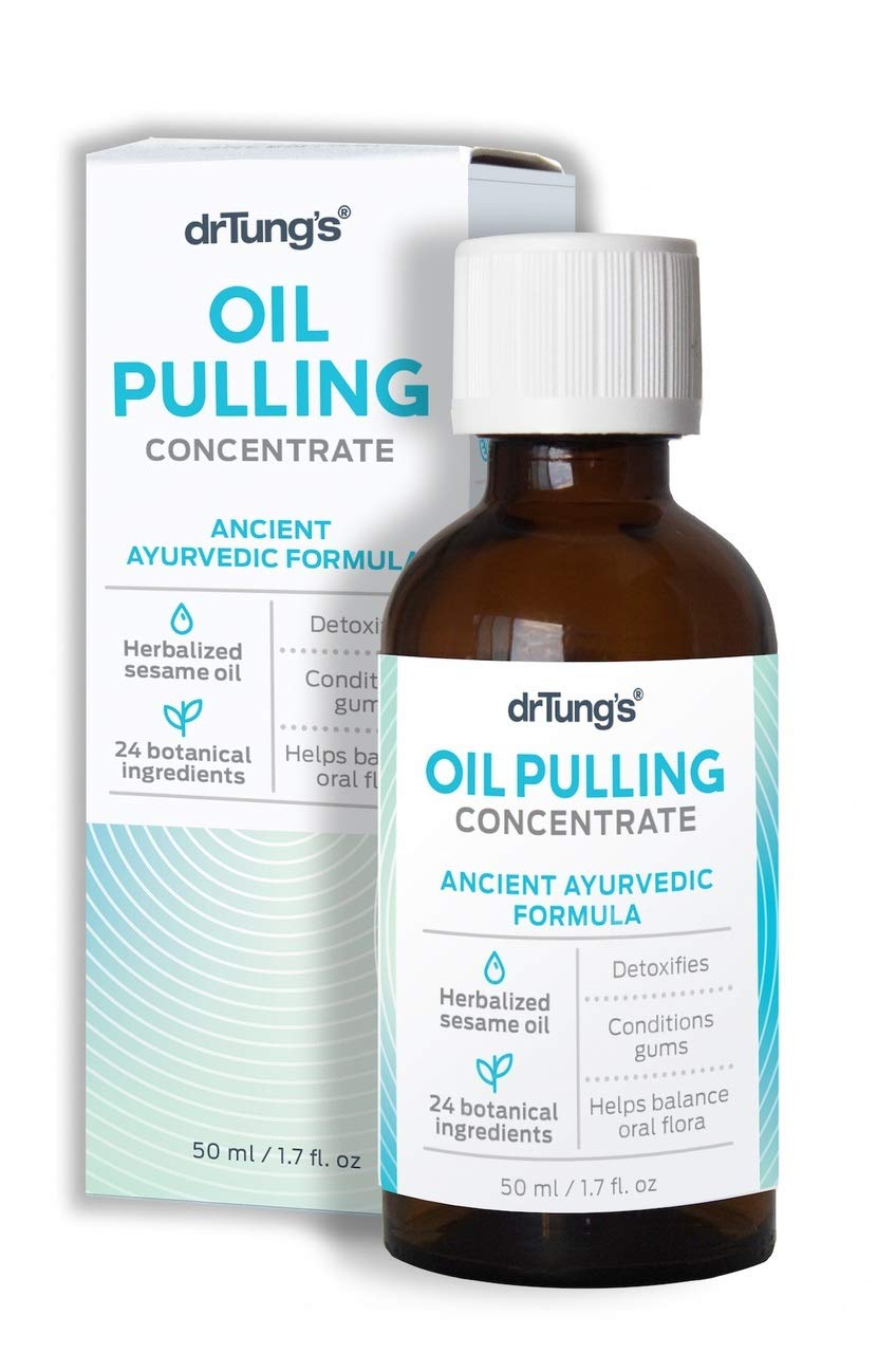 Dr. Tung's Oil Pulling Concentrate Ancient Ayurvedic Formula 50ml