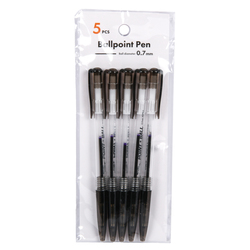 Pen Ball Point 5pcs Black