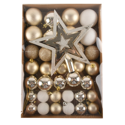 Hx Ornament Ball Set 36pcspaper Traypvc Cover