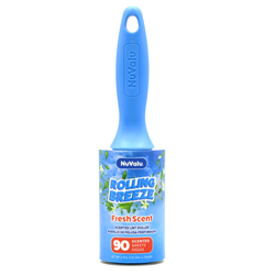 Nuvalu Lint Roller Scented W/ Handle 90 Sheets Deluxe