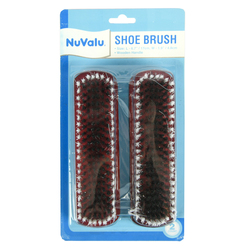 Nuvalu Shoe Brush 6.7"x1.9" 2pc