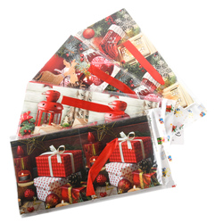 Hx Xm Gift Box 15x15x15cm Sq Folder W/asst Designs