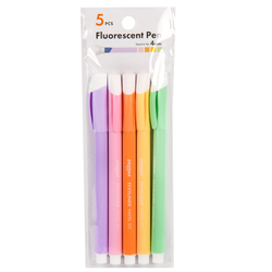 Pastel Lining Highlighter 5ct W/asst Colors