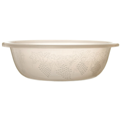 Plastic Basin Round Clear