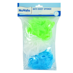 Nuvalu Bath Body Sponge 3pc 25g
