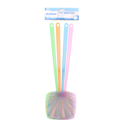 Nuvalu Plastic Fly Swatter 4pcs