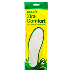 Nuvalu Insole Shock Absorbing Comfort 2 Pairs