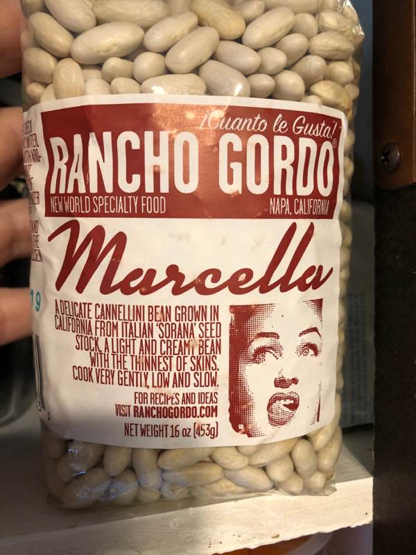 Rancho Gordo Marcella Cannellini Bean, 1lb