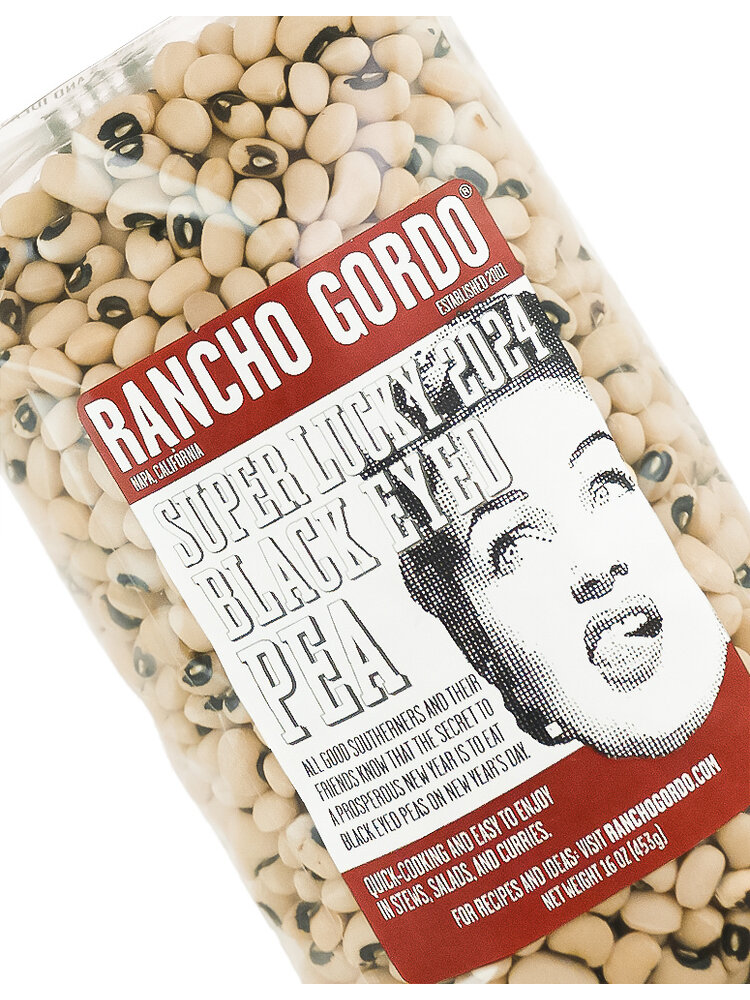 Rancho Gordo Super Lucky 2022 Black Eyed Peas 16oz