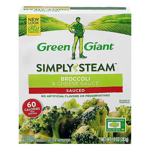Green Giant Steamers Broccoli & Cheese Sauce 10oz. Box
