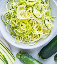 Zucchini Noodles. Each