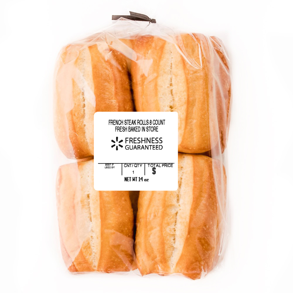 Freshness Guaranteed French Steak Rolls