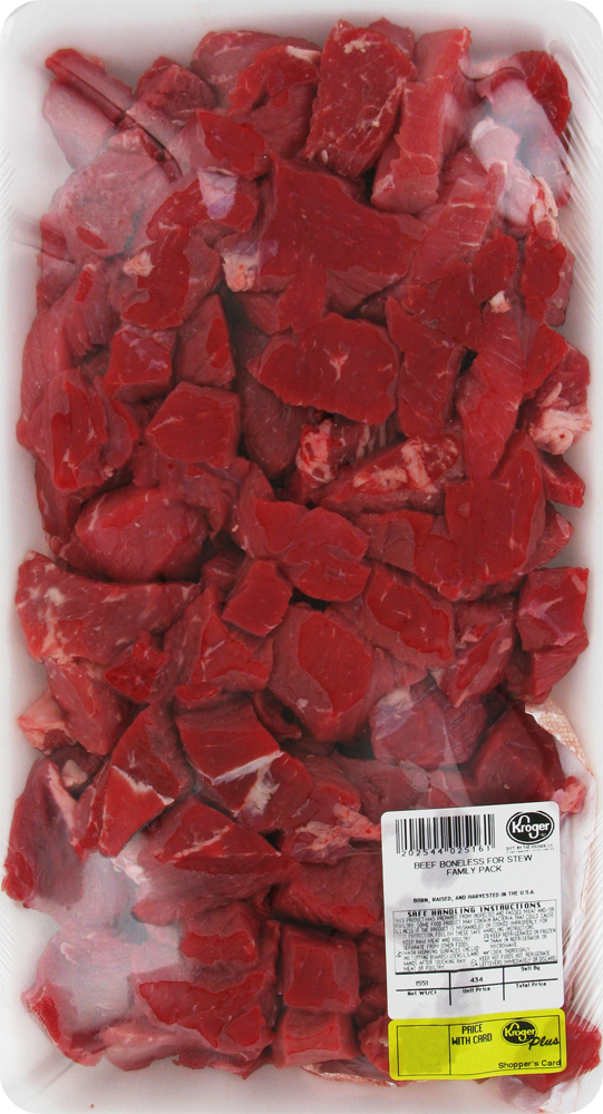 Wegmans Beef Choice Beef For Stew Value Pack