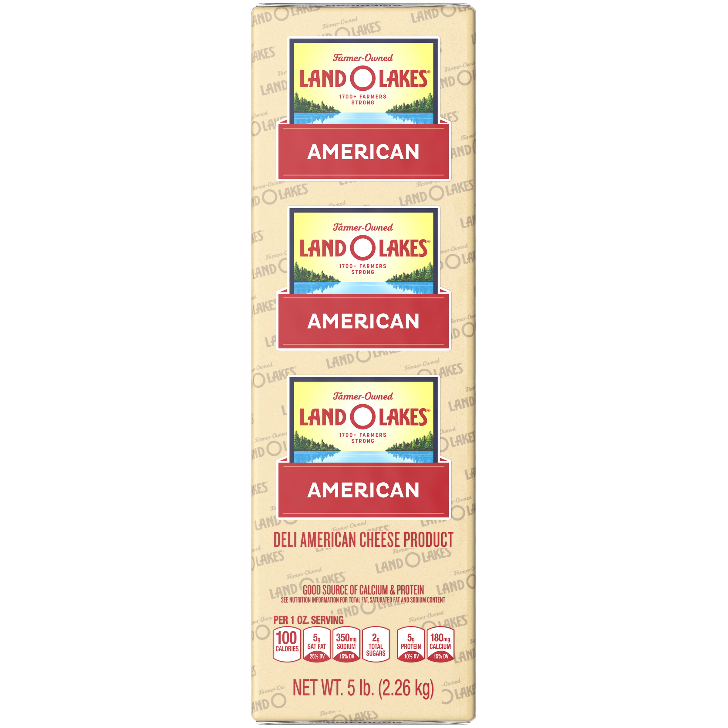 Land O Lakes White American Cheese, Deli Sliced