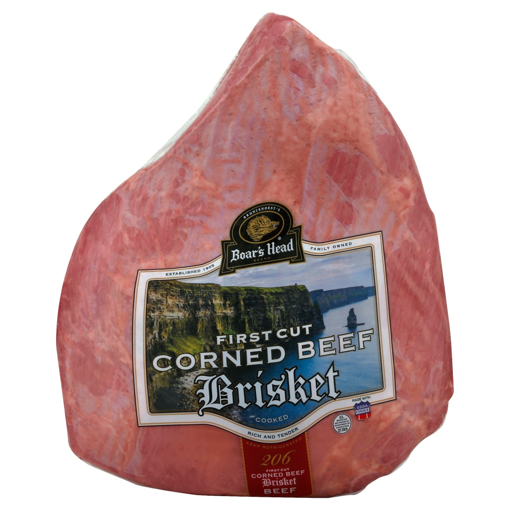 Boar's Head Corned Beef Brisket Fresh Sliced Deli Meat