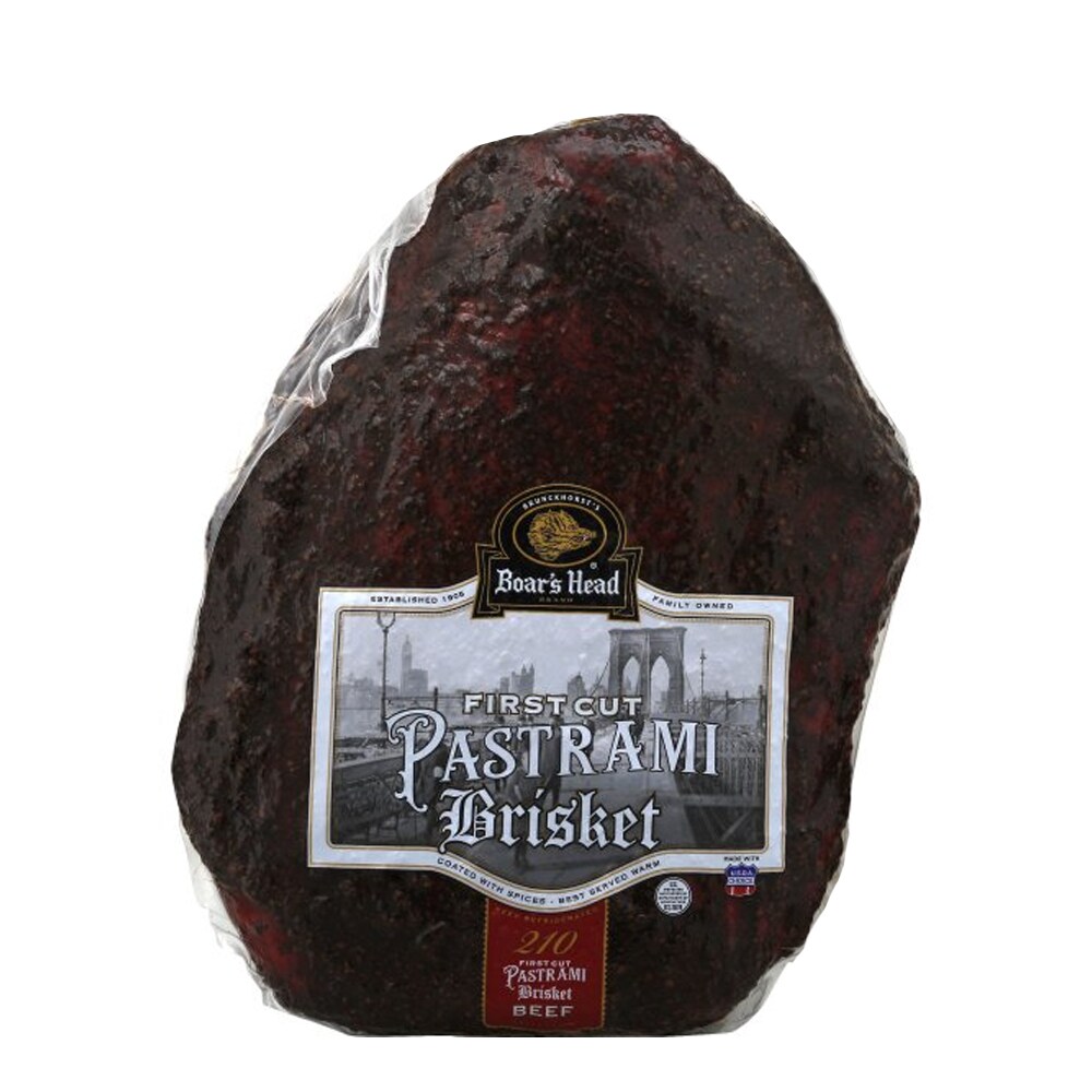 Boar's Head Pastrami Brisket Fresh Sliced Deli Meat