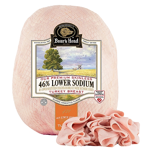 Boar's Head 46% Lower Sodium Turkey Breast