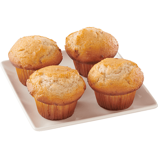 Bakery 4 Ct Banana Walnut Muffins