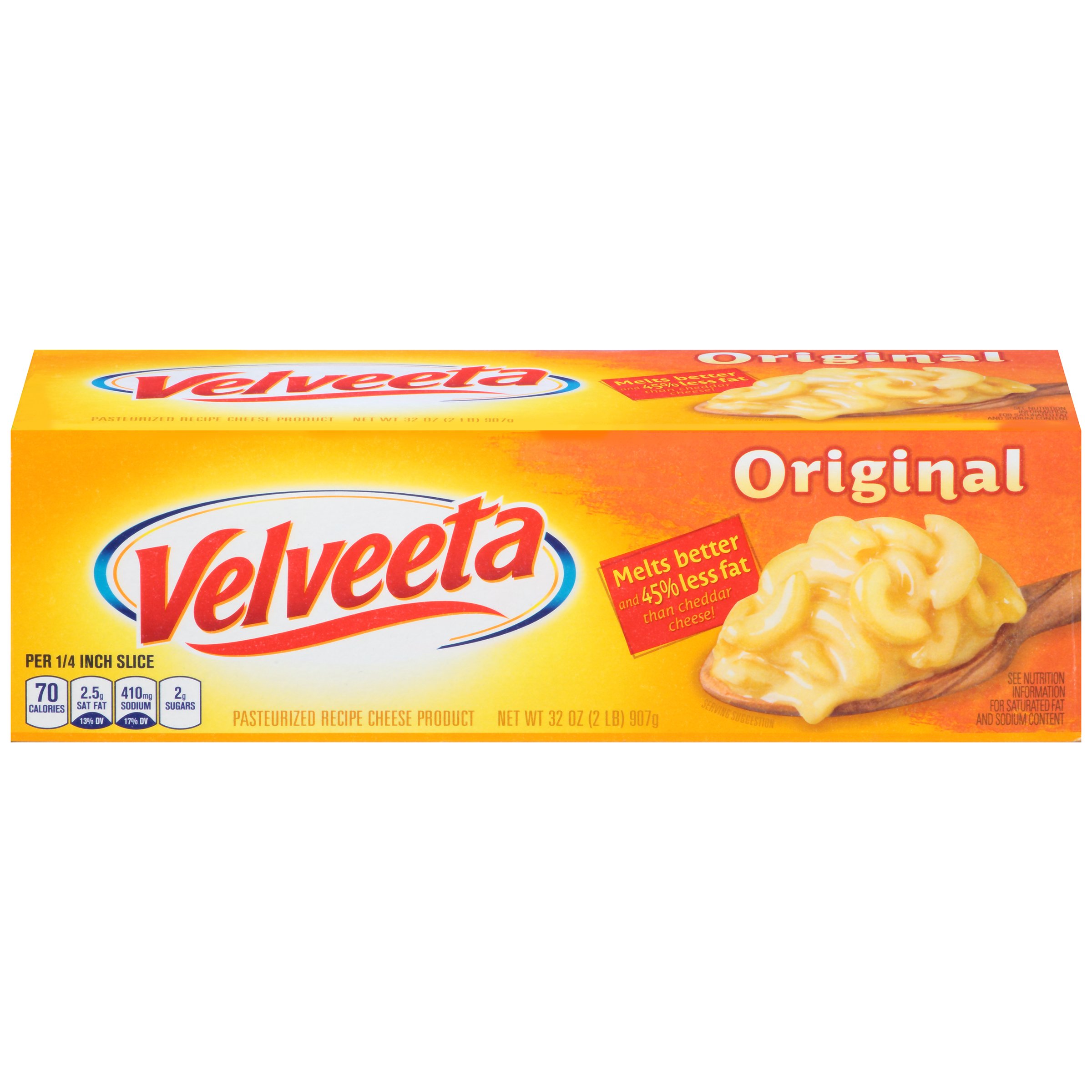 Velveeta Cheese Product Pasteurized Recipe, Original