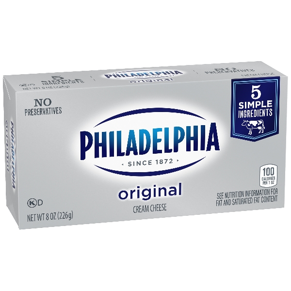 Philadelphia Original Cream Cheese, 8 Oz Box