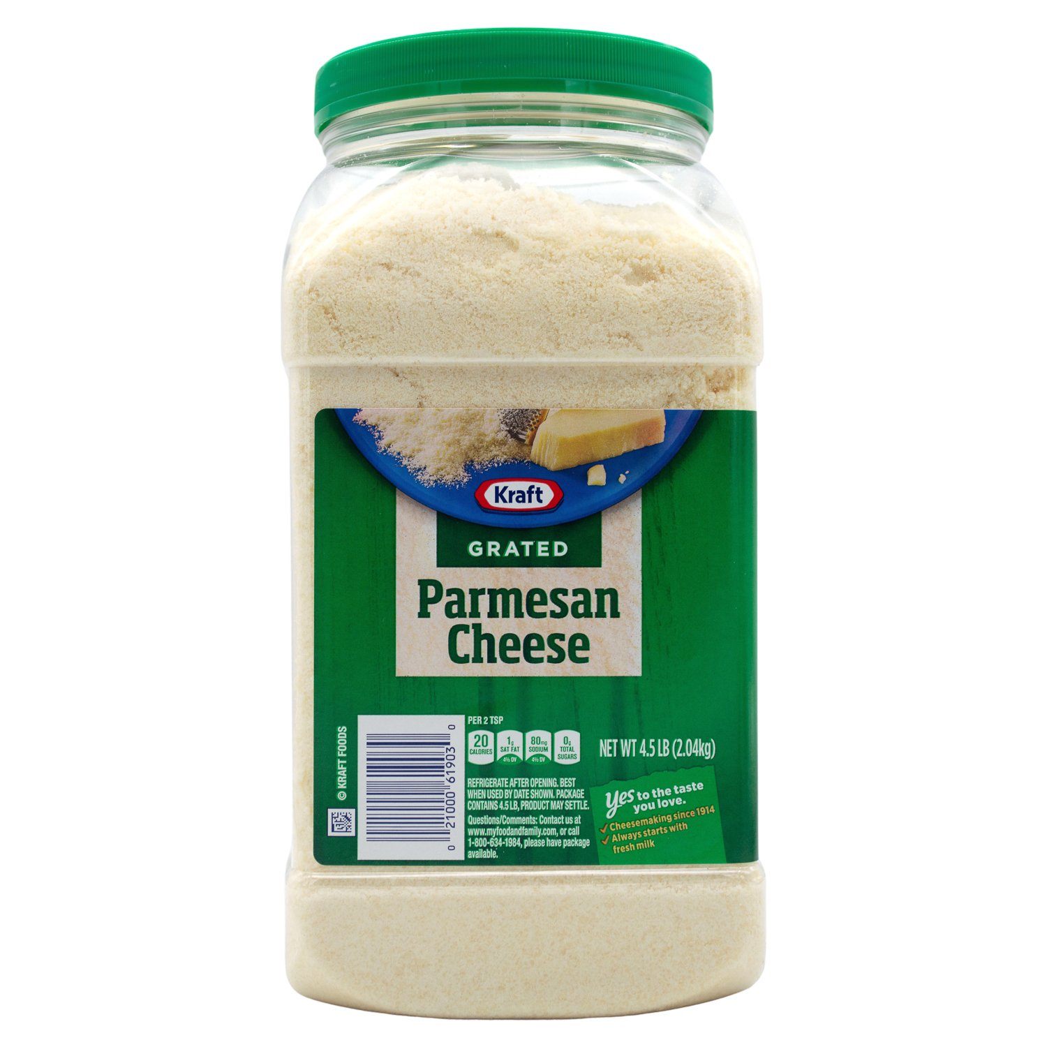 Kraft 100% Grated Parmesan Cheese 8oz