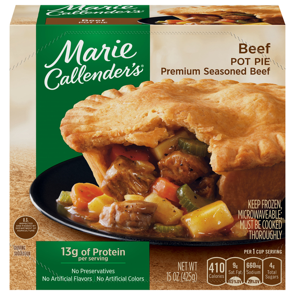 Marie Callender's Frozen Beef Pot Pie - 15oz