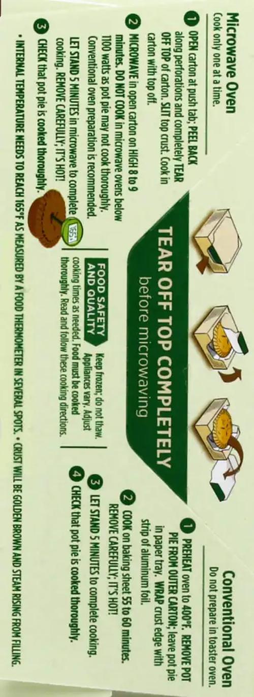 Marie Callender's Plant-Based Gardein Chick’n Pot Pie Frozen Meal