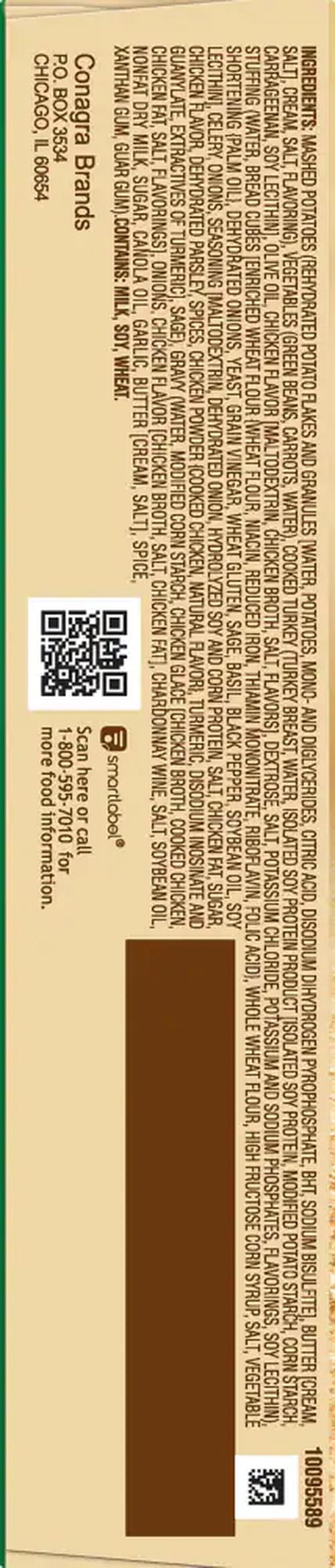 Marie Callender's Roasted Turkey Breast & Stuffing Frozen Meal