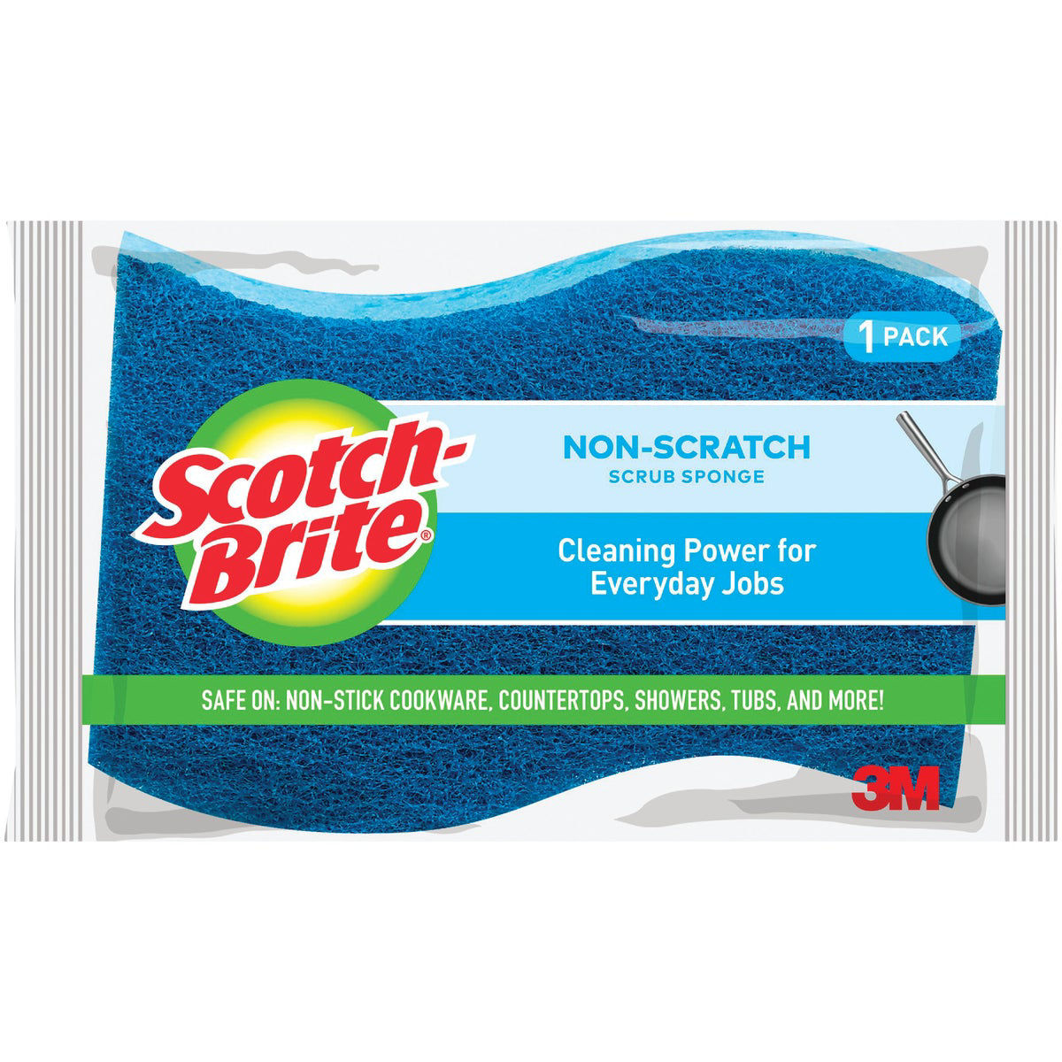 Scotch Brite Non Scratch Scrub Sponge