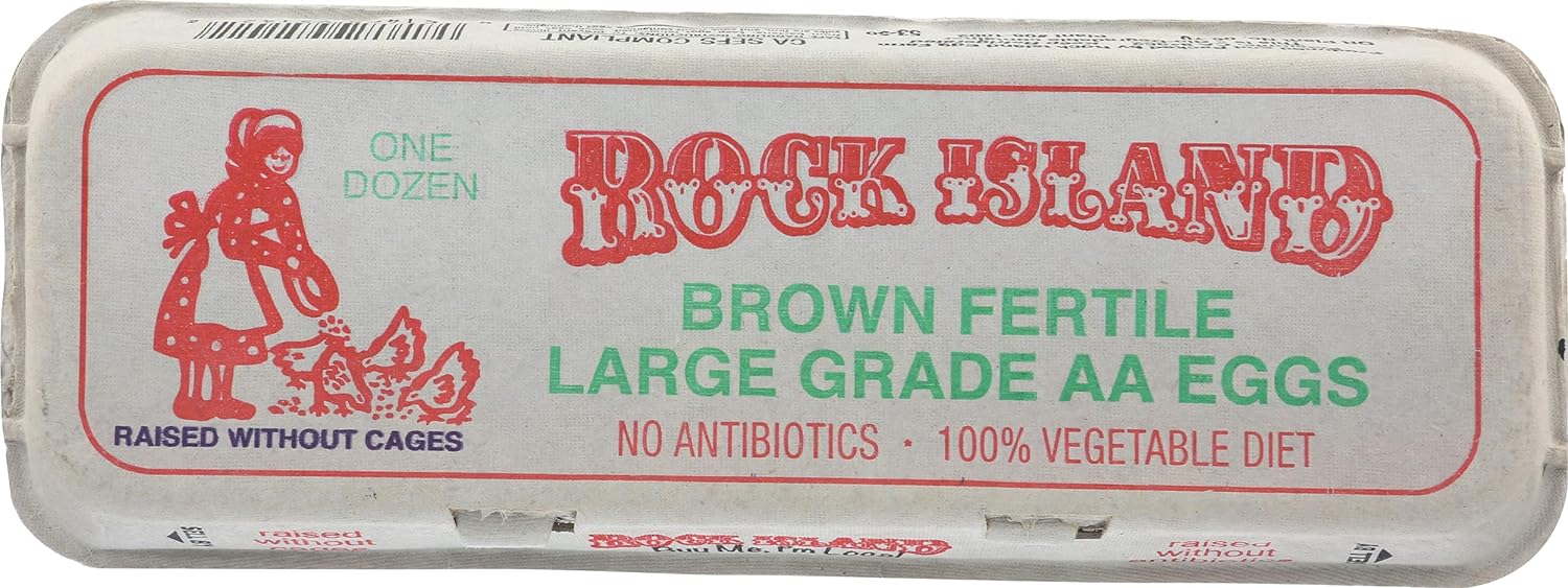 Usnyabni ROCK ISLAND Large Grade AA Eggs