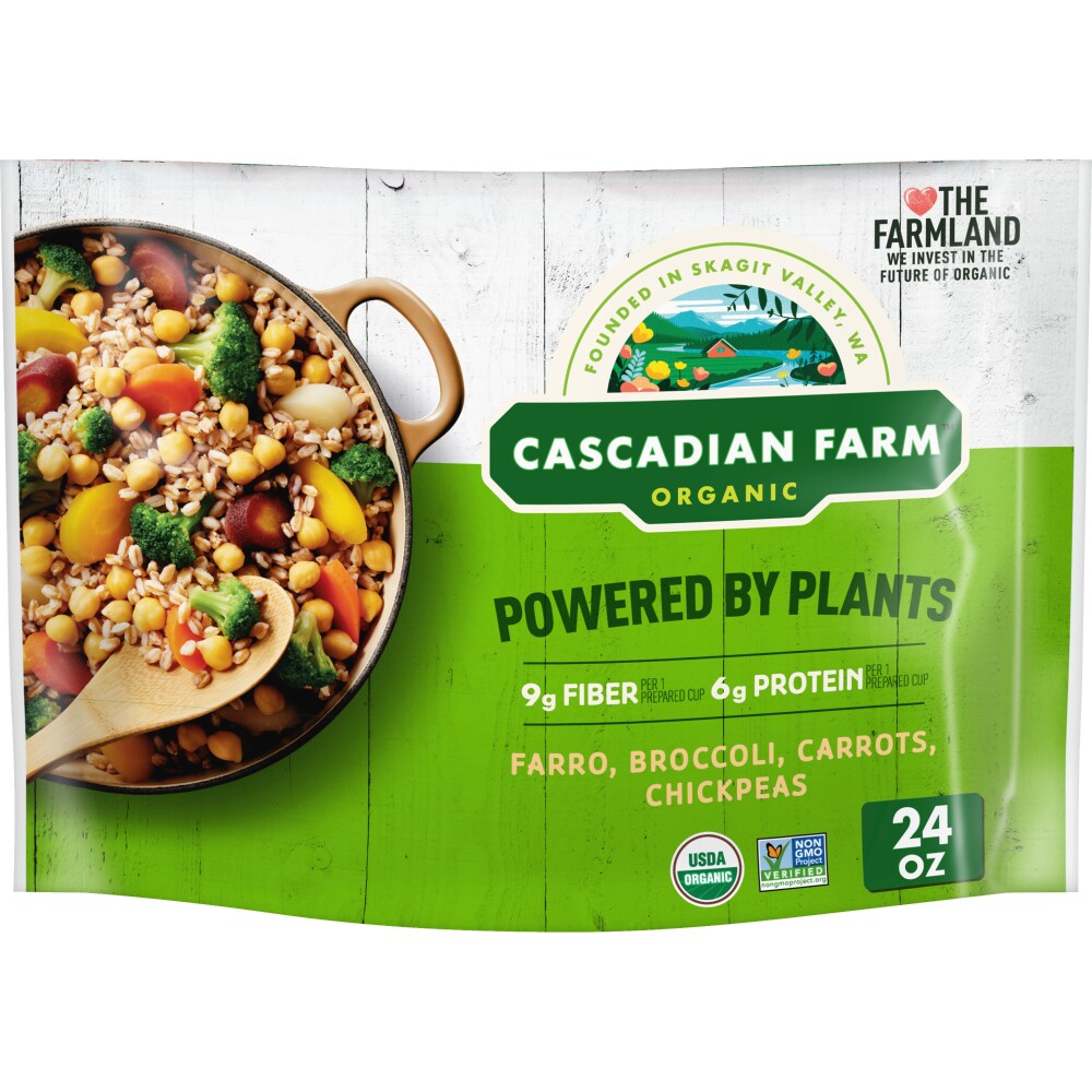 Cascadian Farm Farro, Broccoli, Carrots, Chickpeas 24 Oz