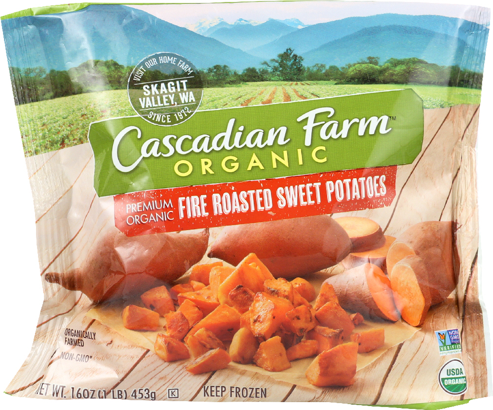 Cascadian Farm Organic Sweet Potatoes, Fire Roasted, Premium