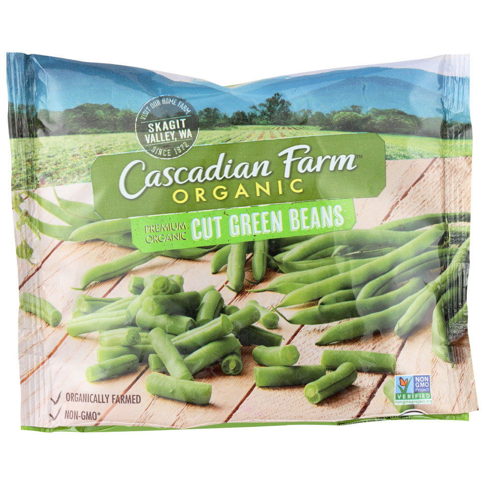 Cascadian Farm Organic Cut Green Beans 10 Oz Bag