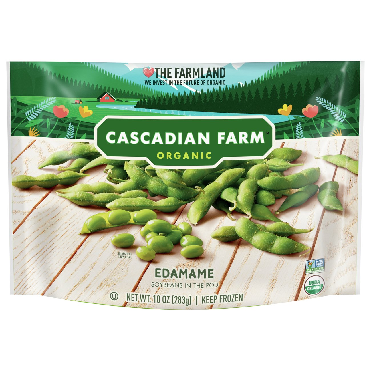 Cascadian Farm Organic Edamame 10 Oz Bag