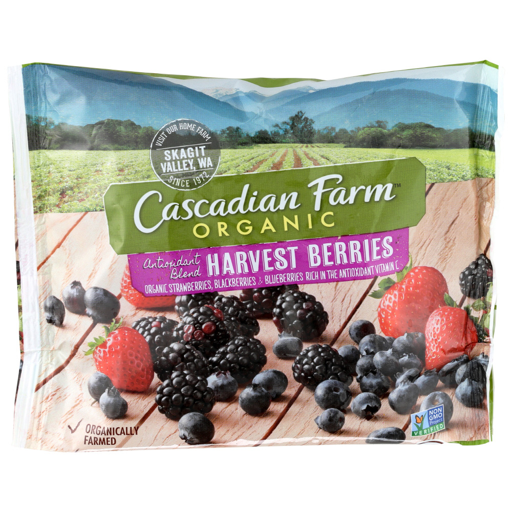 Cascadian Farm Organic Antioxidant Blend Harvest Berries 10.00 Oz