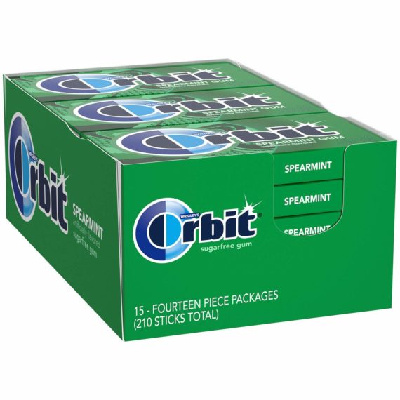 Orbit Spearmint Sugar-Free Gum, 1