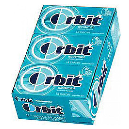 Orbit Gum, Sugarfree, Winter Mint