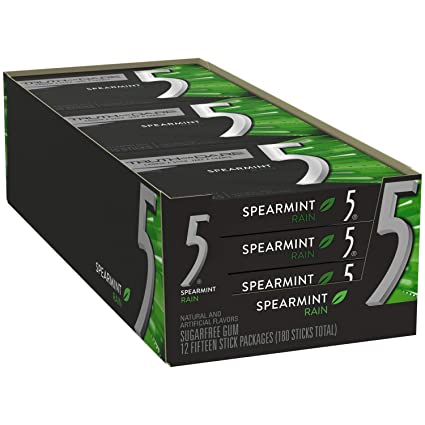 5 Gum Wrigley’s Five Rain Sugar Free 1