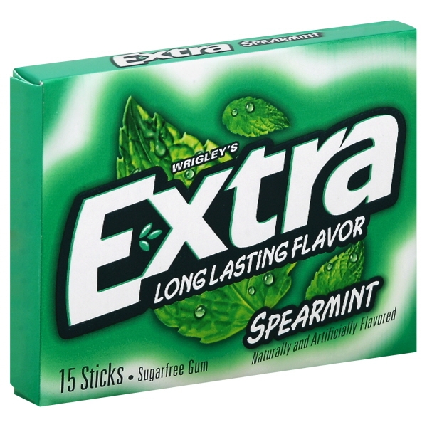 Extra Spearmint Sugar Free Chewing Gum