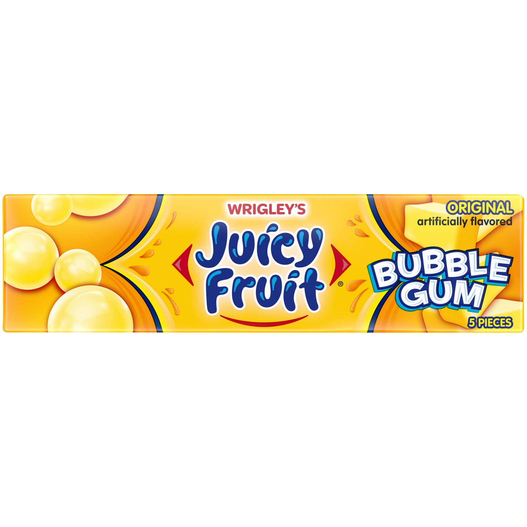 Juicy Fruit Original Bubble Gum - 5ct