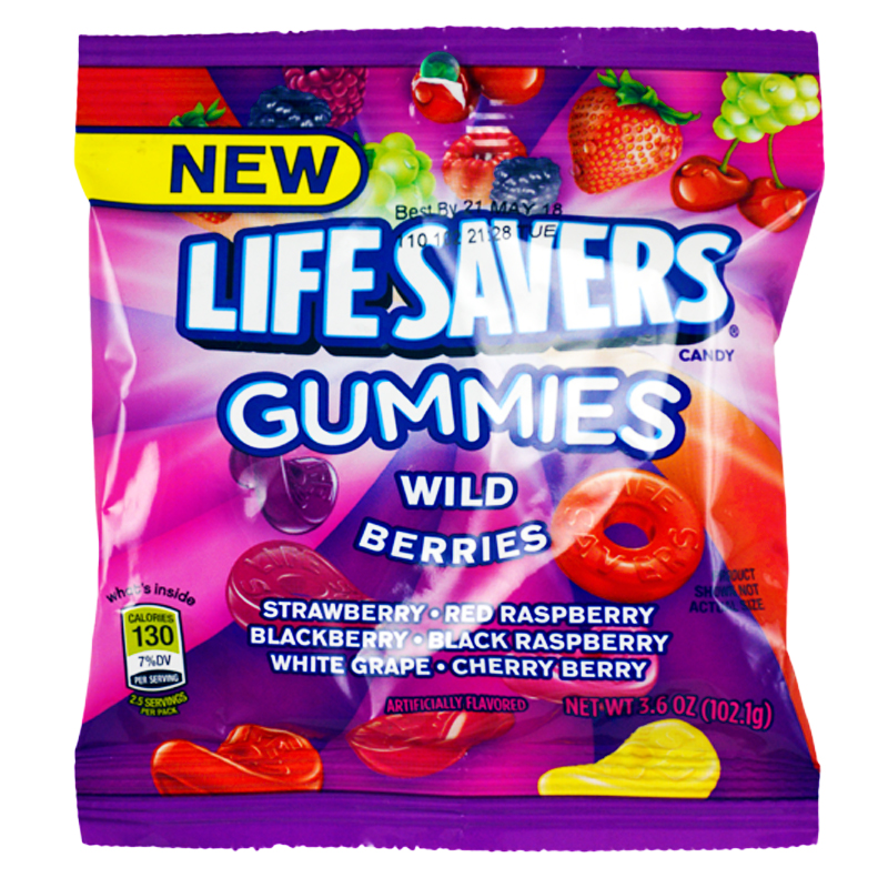 Lifesavers Gummies Wild Berries 3.6oz